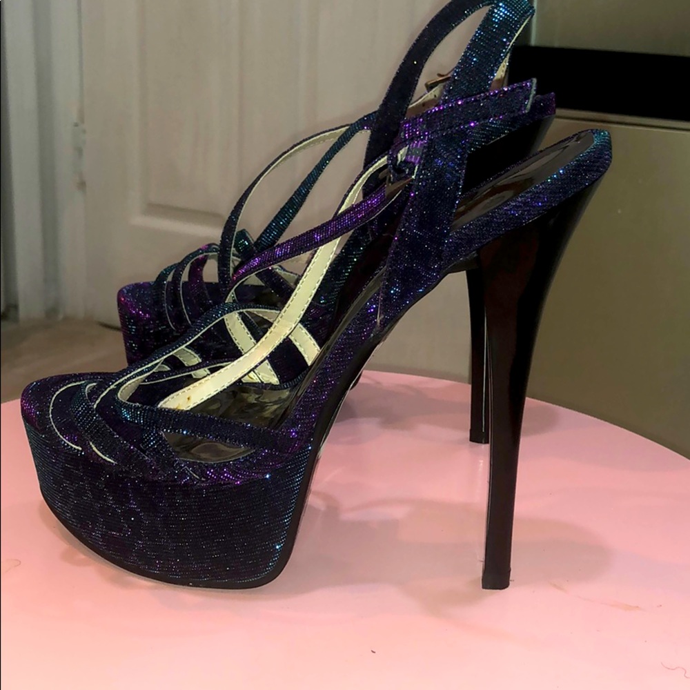 Platform heels.